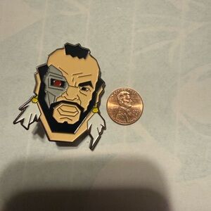 3D enamel pin of The Terminator x Mr.T #TheTerminator #EnamelPin